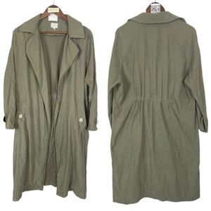 DEE ELLY Olive Green Women's Coat / M